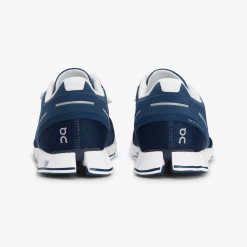 On Running Men's Cloud Shoes - Denim / White