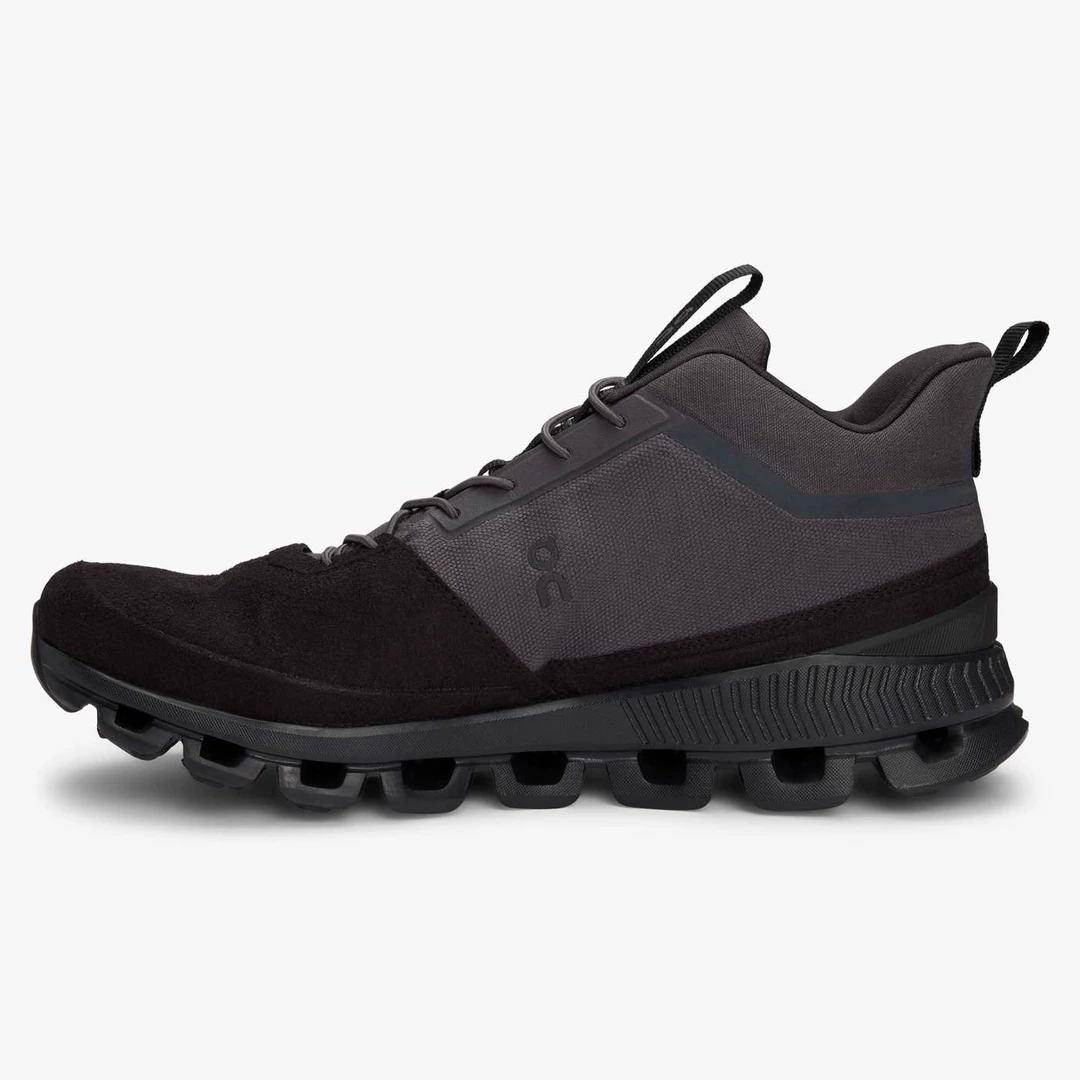 On Running Men's Cloud Hi Shoes - Eclipse / Black