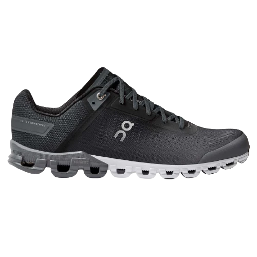 On Running Men's Cloudflow Shoes - Black / Asphalt
