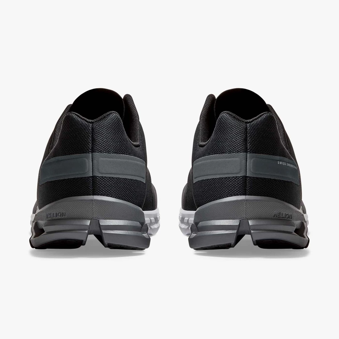 On Running Men's Cloudflow Shoes - Black / Asphalt