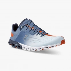 On Running Men's Cloudflow Shoes - Lake / Flare