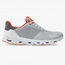 On Running Men's Cloudflyer Shoes - Glacier / Flame