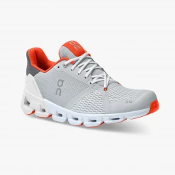 On Running Men's Cloudflyer Shoes - Glacier / Flame