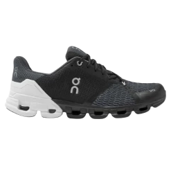 On Running Men's Cloudflyer Shoes - Black / White