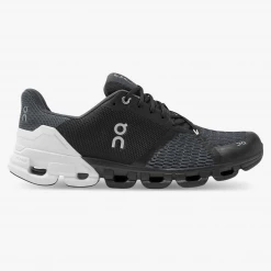 On Running Men's Cloudflyer Shoes - Black / White