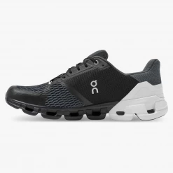 On Running Men's Cloudflyer Shoes - Black / White