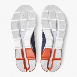 On Running Men's Cloudflyer Shoes - Midnight / Rust