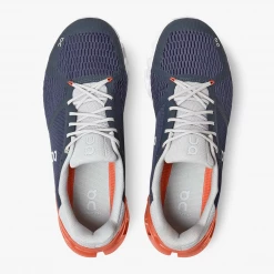 On Running Men's Cloudflyer Shoes - Midnight / Rust
