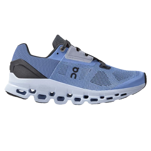 On Running Women's Cloudstratus Shoes - Azure Marina / Magnet