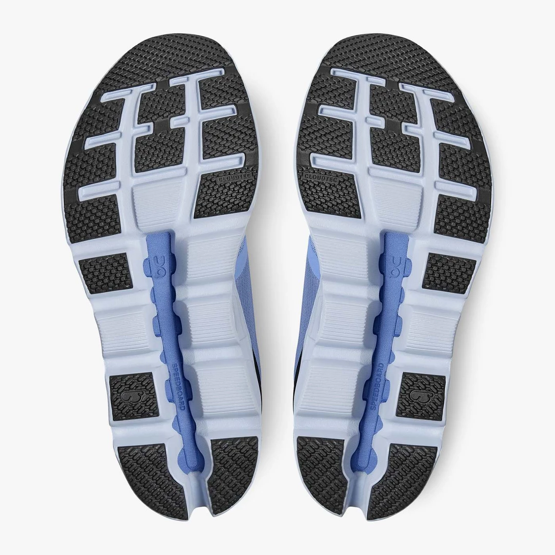 On Running Women's Cloudstratus Shoes - Azure Marina / Magnet