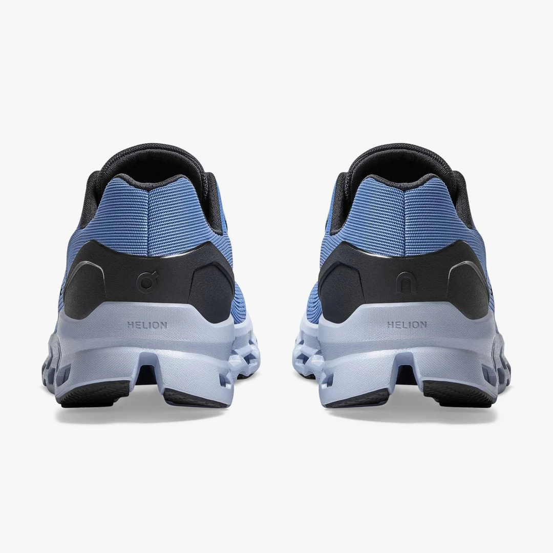 On Running Women's Cloudstratus Shoes - Azure Marina / Magnet