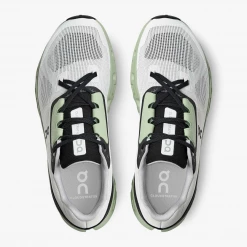 On Running Men's Cloudstratrus Shoes - White / Black