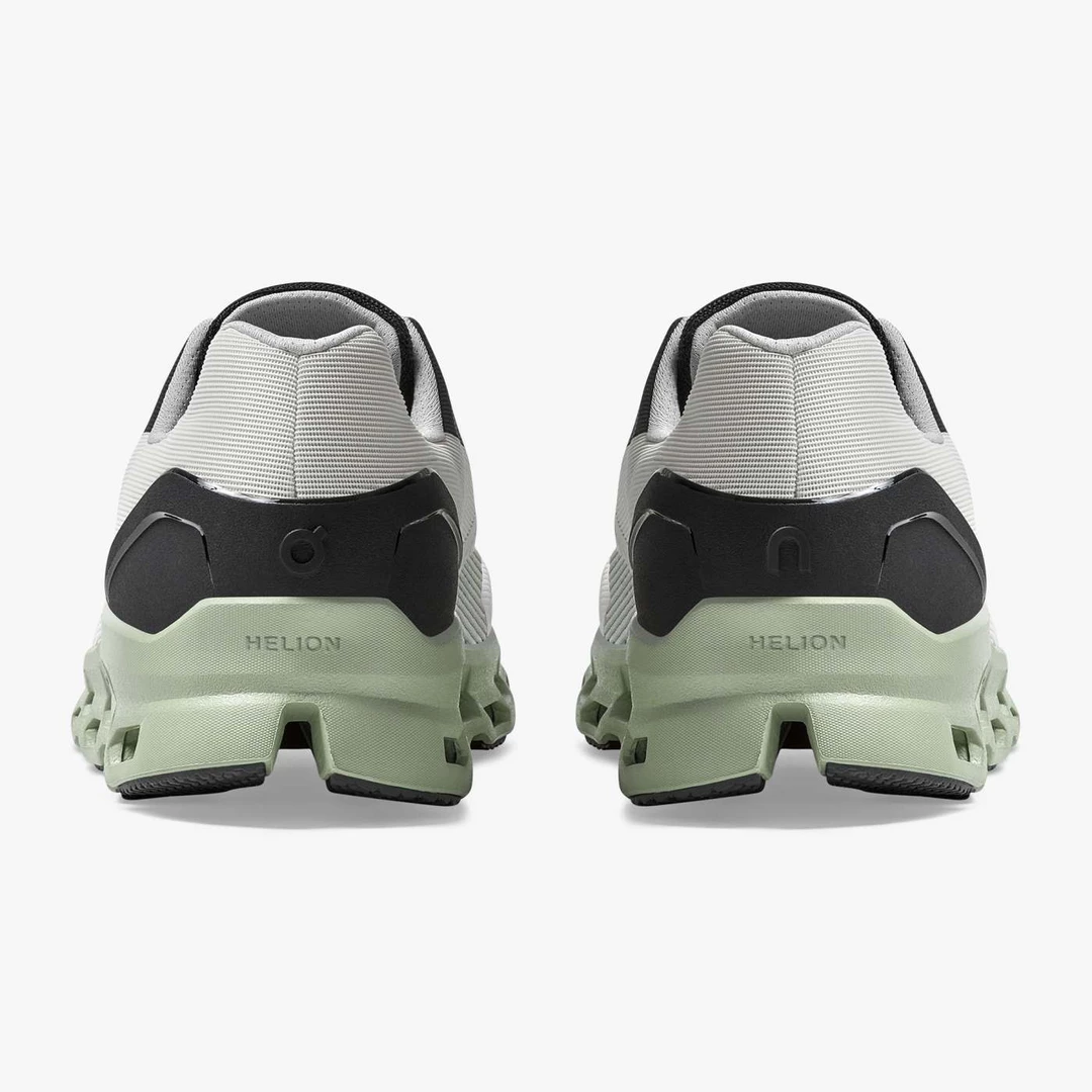 On Running Men's Cloudstratrus Shoes - White / Black