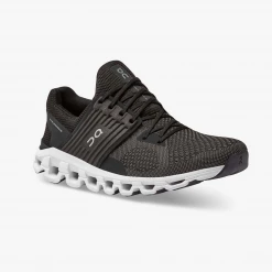 On Running Men's Cloudswift Shoes - Black / Rock