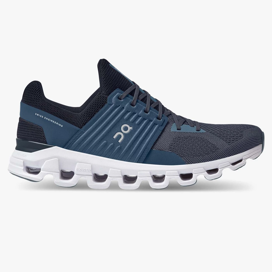 On Running Men's Cloudswift Shoes - Denim / Midnight