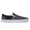 Vans Unisex Classic Slip On Checkerboard Shoes - Black / Pewter