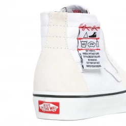 Vans Unisex SK8 HI DIY Tapered Shoes - True White
