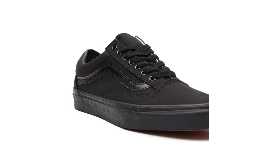 Vans Unisex Old Skool Shoes - All Black