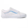 Vans Unisex Holo Sidestripe Old Skool Shoes - White / True White