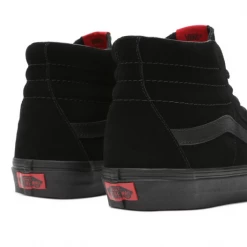 Vans Unisex SK8 Hi Shoes - All Black