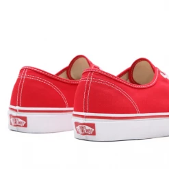 Vans Unisex Authentic Shoes - Red