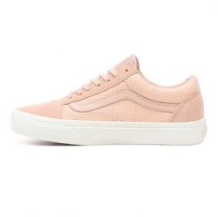 Vans Unisex Old Skool Woven Check Spanish Villa Shoes - Salmon / White