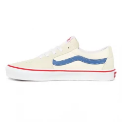 Vans Unisex Sk8 Low Shoes - Classic White / Navy