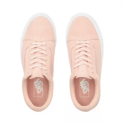 Vans Unisex Old Skool Woven Check Spanish Villa Shoes - Salmon / White