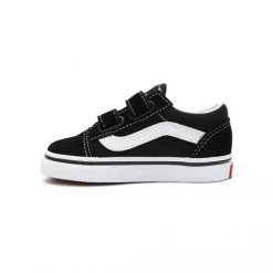 Vans Kid's Old Skool V TD Shoes - Black Women's
