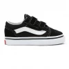 Vans Kid's Old Skool V TD Shoes - Black Women's