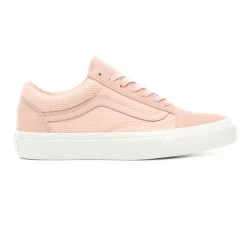 Vans Unisex Old Skool Woven Check Spanish Villa Shoes - Salmon / White