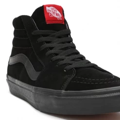 Vans Unisex SK8 Hi Shoes - All Black