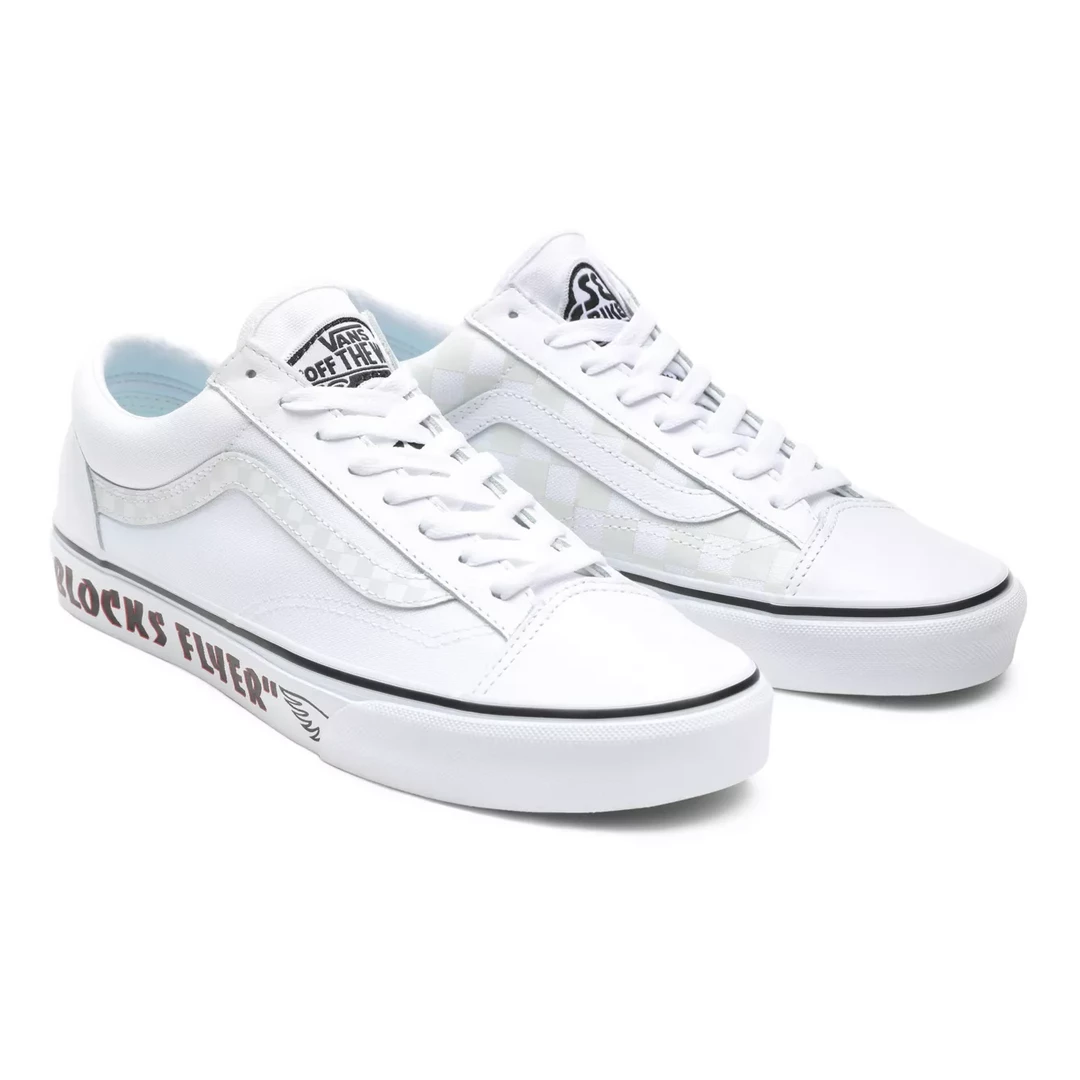 Vans Unisex Style 36 SE Bikes Shoes - White Reflective