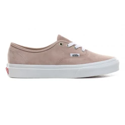 Vans Unisex Pig Suede Authentic Shoes - Shadow Grey / True White