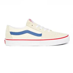 Vans Unisex Sk8 Low Shoes - Classic White / Navy