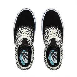 Vans Unisex Tear Check Comfycush Era Shoes - Black / True White