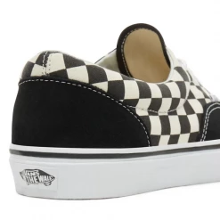 Vans Unisex Primary Check Era Shoes - Black / White / Checkerboard