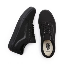 Vans Unisex Old Skool Shoes - All Black