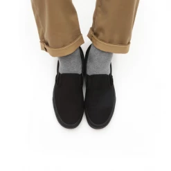 Vans Unisex Classic Slip On Shoes - All Black