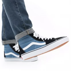 Vans Unisex Sk8 Hi Shoes - Navy