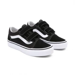 Kids' Vans Kid's Old Skool Shoes - Black / True White