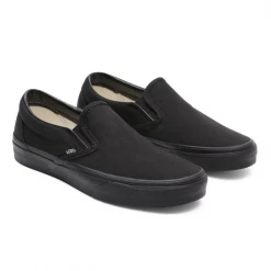 Vans Unisex Classic Slip On Shoes - All Black