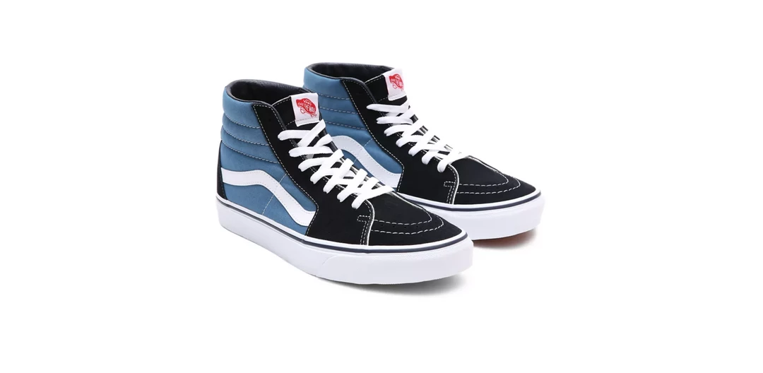 Vans Unisex Sk8 Hi Shoes - Navy