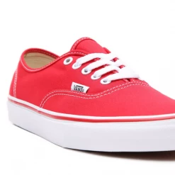 Vans Unisex Authentic Shoes - Red