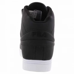 Fila Men's Vulc 13 Ares Distressed Shoes - Black / White Kids'