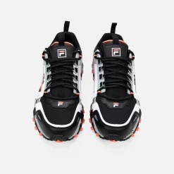 Fila Men's Oakmont TR Shoes - Black / Salmon / Grey