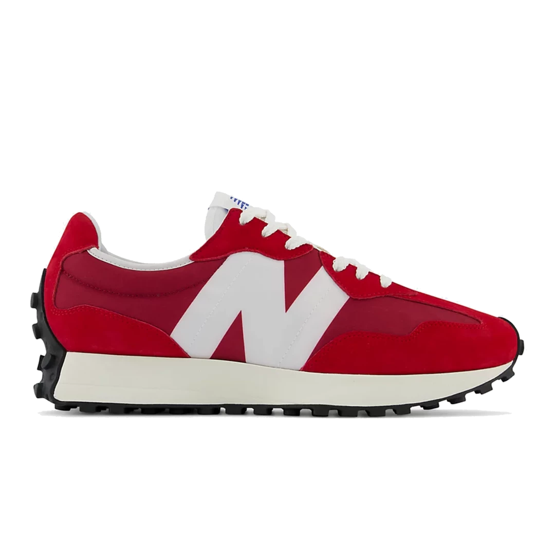 New Balance Men's 327 Shoes - NB Scarlet / Team Red