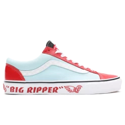 Vans Unisex Style 36 SE Bikes Shoes - White / Red