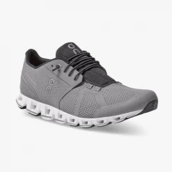 On Running Men's Cloud Shoes - Zinc / White