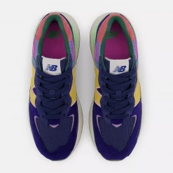 New Balance Men's 57/40 Shoes - Blue / Vibrant Spring Glo